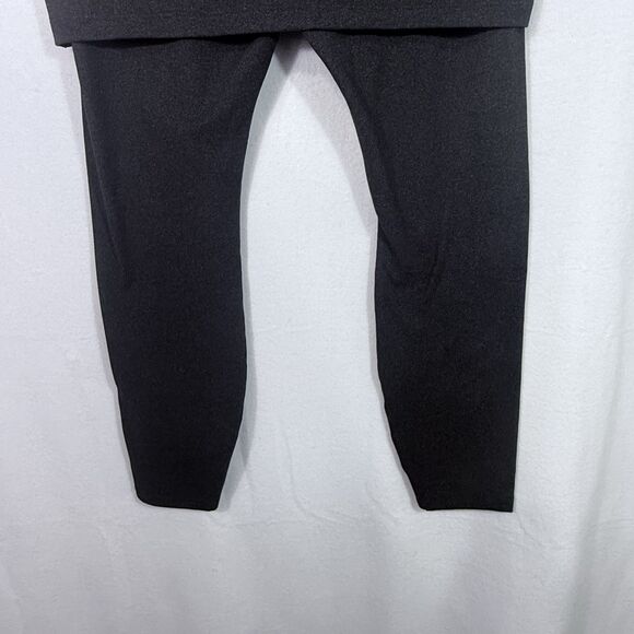 Cabi Crossover Dark Gray Skirted M'Leggings Size M Stretch Modest Athleisure - Picture 9 of 9